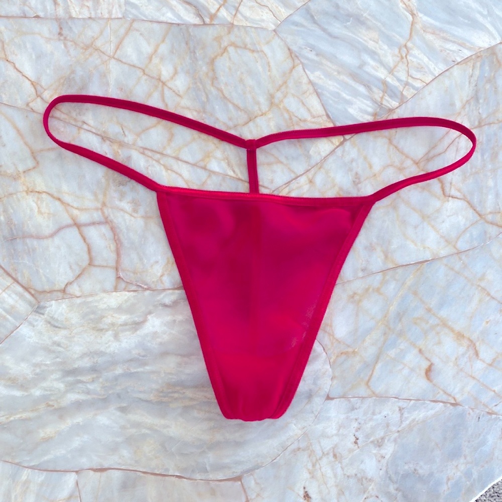 Victoria Secret Vintage V-String Very Sexy Thong Panty G-String Lace Panties